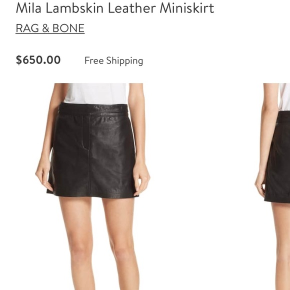 rag and bone heidi skirt